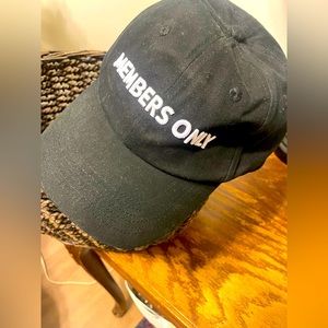Members Only Ball Baseball Cap Hat